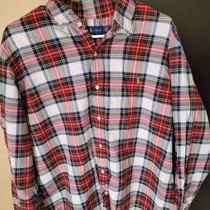 Men's Pollo button up long sleeve shirt